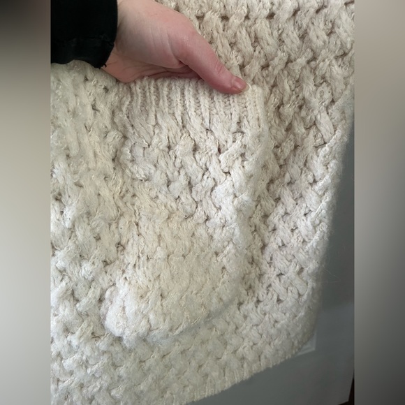 American Vintage Cloud-Like Ivory Open Cardigan M/L - Picture 6 of 9